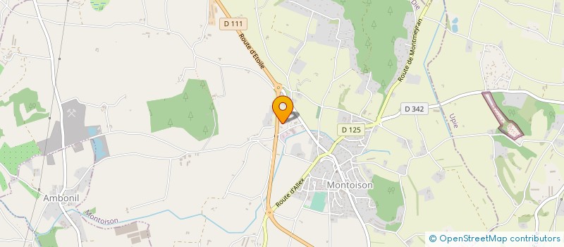 localisation de l'entreprise 918 770 322   MONTOISON