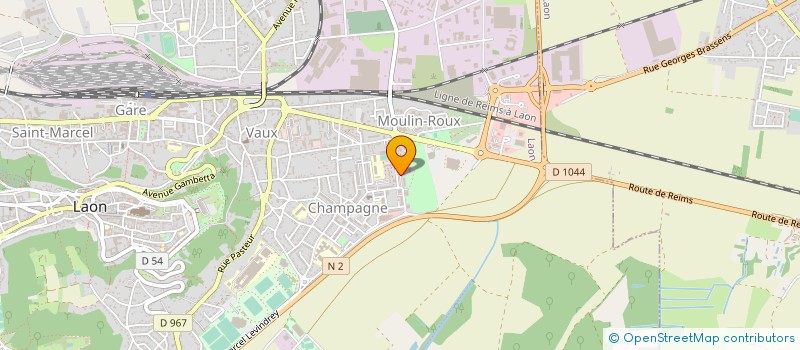 localisation de l'entreprise 918 771 361 à LAON