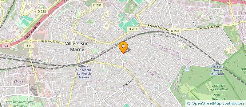 localisation de l'entreprise 918 772 880  à VILLIERS-SUR-MARNE