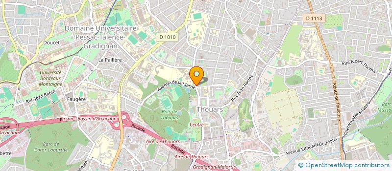 localisation de l'entreprise 918 774 563   BORDEAUX