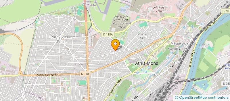 localisation de l'entreprise 918 775 487 à ATHIS-MONS