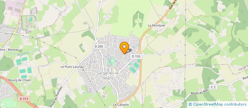 localisation de l'entreprise 918 777 749   SARGE-LES-LE-MANS