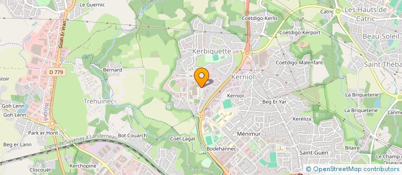 localisation de l'entreprise 918 780 875  à VANNES