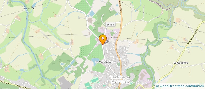 localisation de l'entreprise 918 781 733   BEAUPREAU-EN-MAUGES