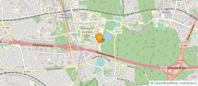 localisation de l'entreprise 918 783 044   CHAMPS-SUR-MARNE