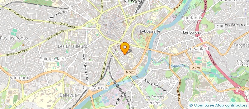 localisation de l'entreprise 918 785 445 à LIMOGES