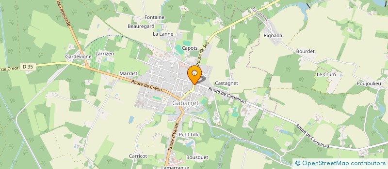 localisation de l'entreprise 918 786 807   GABARRET