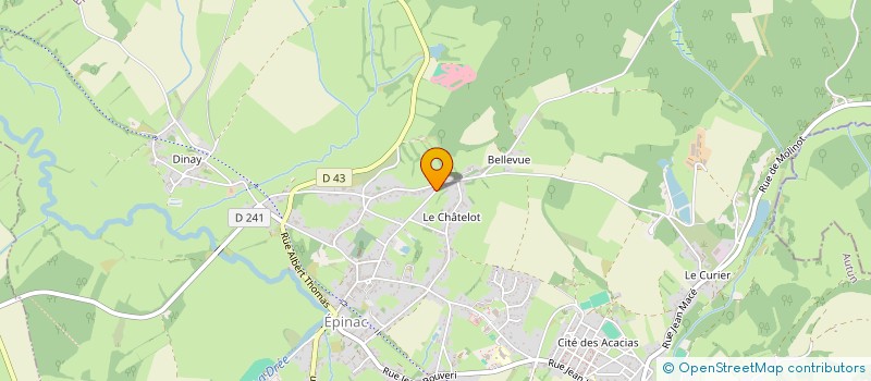 localisation de l'entreprise 918 797 085   EPINAC