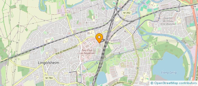 localisation de l'entreprise 918 804 345   FEGERSHEIM