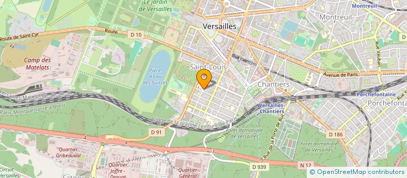 localisation de l'entreprise 918 816 588  à VERSAILLES