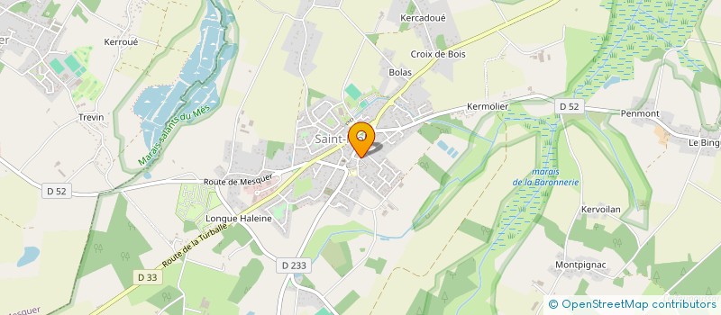 localisation de l'entreprise 918 833 450  à PIRIAC-SUR-MER