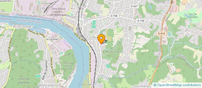 localisation de l'entreprise 918 834 243   BOUCAU