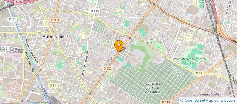 localisation de l'entreprise 918 839 762   AUBERVILLIERS