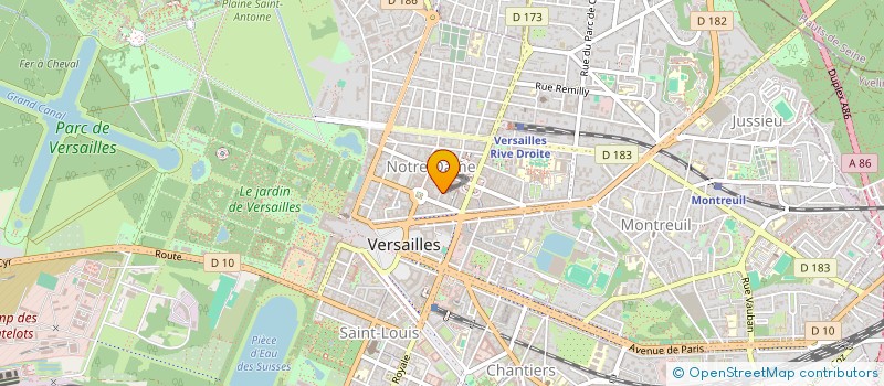 localisation de l'entreprise 918 882 143  à VERSAILLES