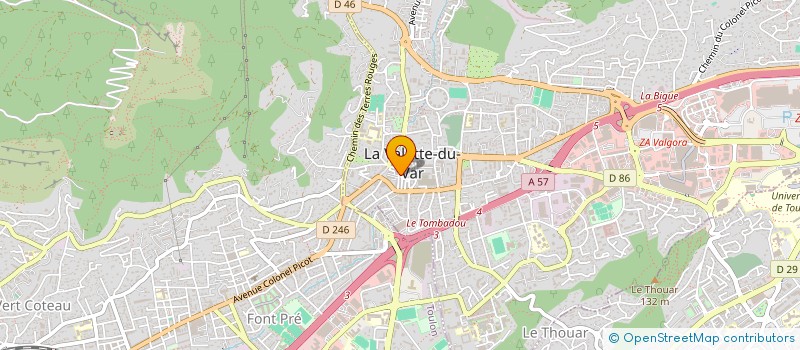 localisation de l'entreprise 918 891 268  à LA VALETTE-DU-VAR