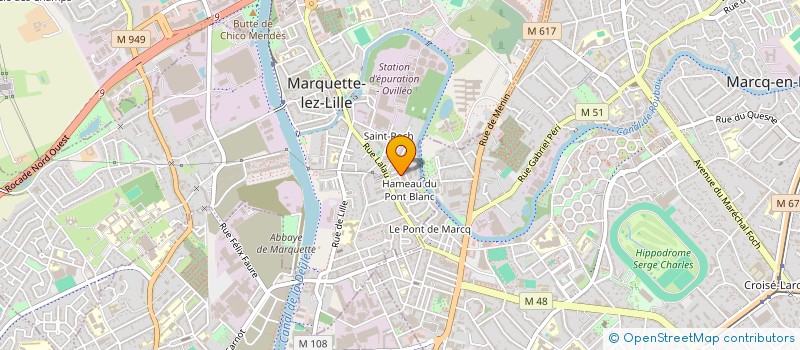 localisation de l'entreprise 918 899 006   MARQUETTE-LEZ-LILLE