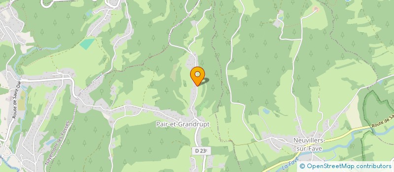 localisation de l'entreprise 918 902 925   SAINT-DIE-DES-VOSGES