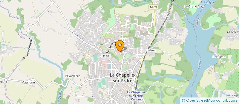 localisation de l'entreprise 918 903 147   LA CHAPELLE-SUR-ERDRE