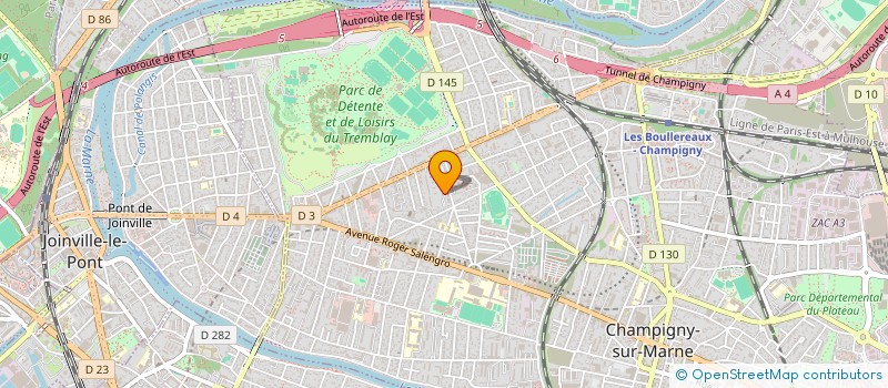 localisation de l'entreprise 918 919 382  à CHAMPIGNY-SUR-MARNE