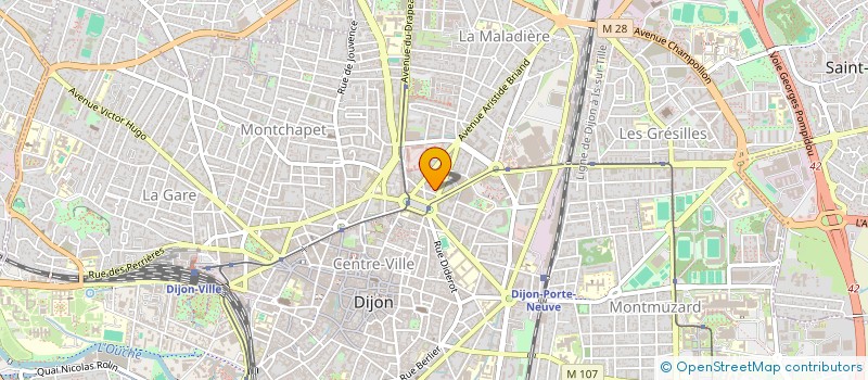 localisation de l'entreprise 918 921 107   DIJON