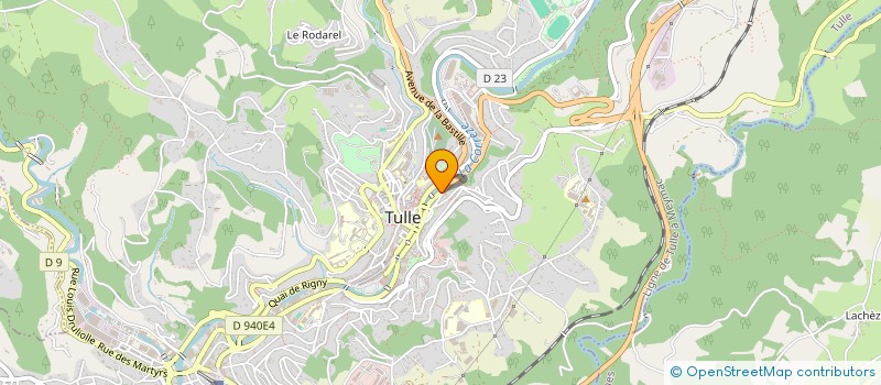 localisation de l'entreprise 918 922 386   TULLE