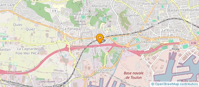 localisation de l'entreprise 918 932 625   TOULON