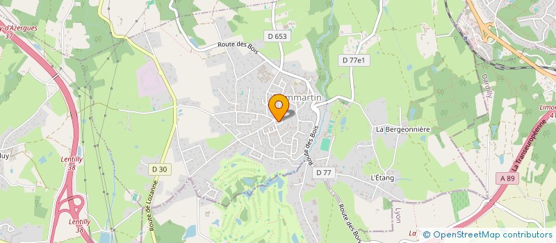 localisation de l'entreprise 918 951 971  à DOMMARTIN