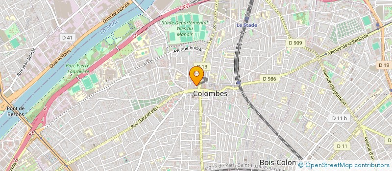 localisation de l'entreprise 919 014 035 à COLOMBES