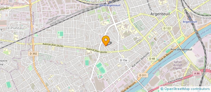 localisation de l'entreprise 919 016 246   ARGENTEUIL