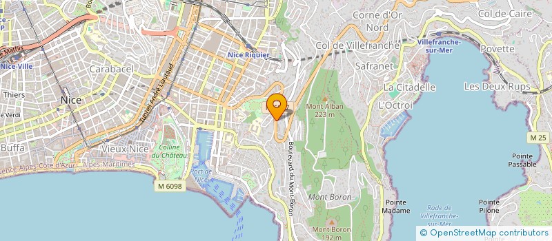 localisation de l'entreprise 919 025 221   NICE