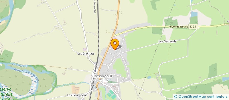 localisation de l'entreprise 919 025 890 à YZEURE