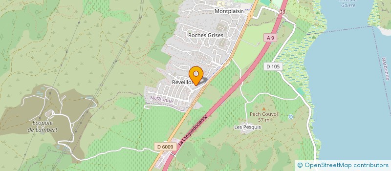 localisation de l'entreprise 919 030 262   NARBONNE