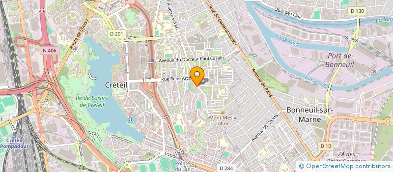 localisation de l'entreprise 919 031 393 à CRETEIL