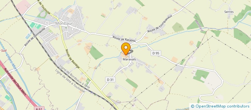 localisation de l'entreprise 919 034 389   MONTLAUR