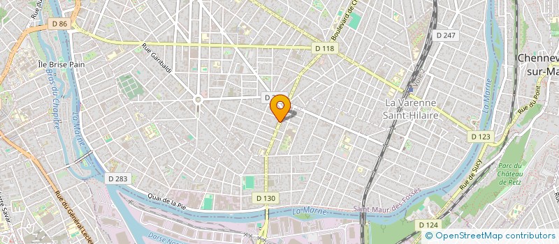 localisation de l'entreprise 919 036 137  à SAINT-MAUR-DES-FOSSES