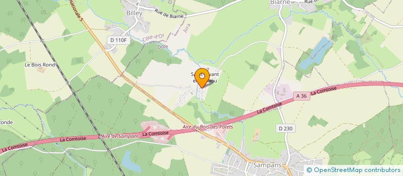 localisation de l'entreprise 919 038 919   BIARNE