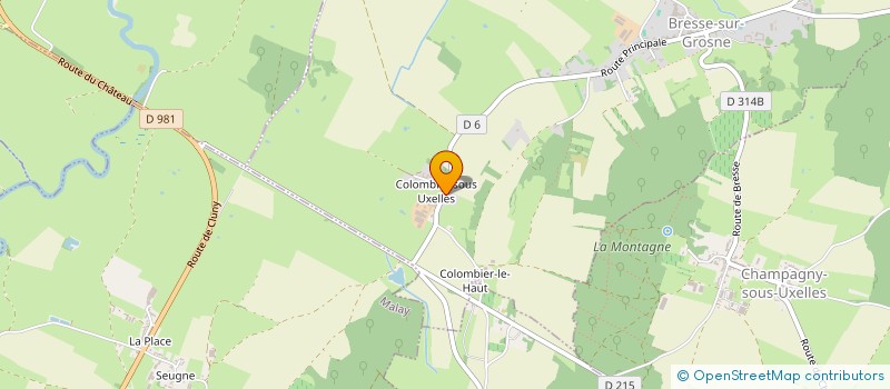 localisation de l'entreprise 919 040 915   SAVIGNY-SUR-GROSNE