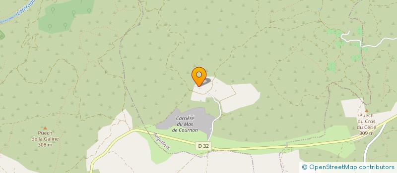 localisation de l'entreprise 919 042 408 à ANIANE