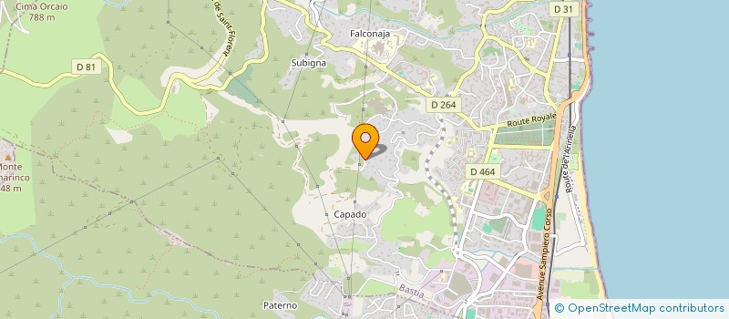localisation de l'entreprise 919 042 853 à BASTIA