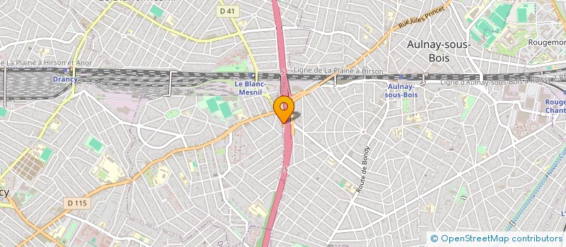 localisation de l'entreprise 919 050 021 à LE BLANC-MESNIL