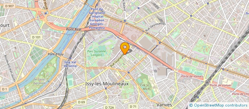localisation de l'entreprise 919 055 962 à ISSY-LES-MOULINEAUX