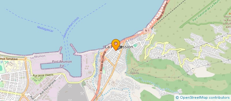 localisation de l'entreprise 919 059 634 à LA POSSESSION