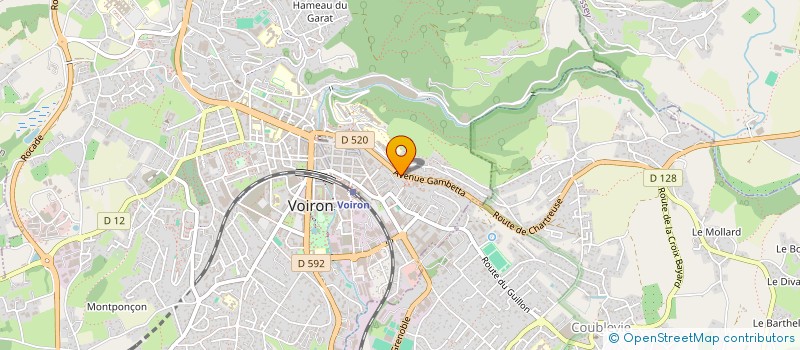 localisation de l'entreprise 919 068 569   VOIRON