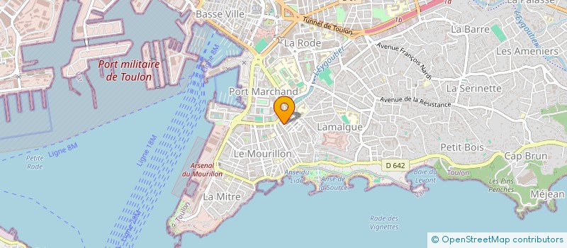 localisation de l'entreprise 919 068 940   TOULON