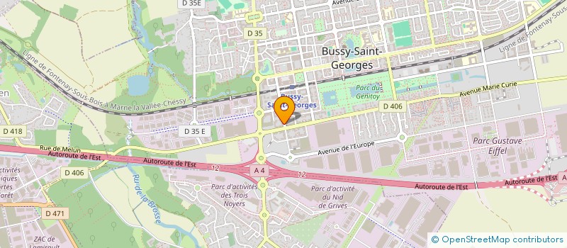 localisation de l'entreprise 919 076 117   BUSSY-SAINT-GEORGES