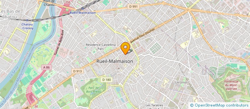 localisation de l'entreprise 919 086 439 à RUEIL-MALMAISON