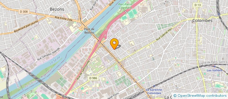 localisation de l'entreprise 919 086 728 à COLOMBES