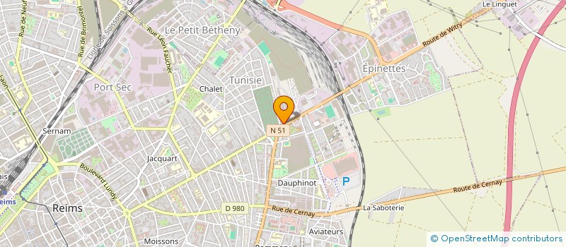 localisation de l'entreprise 919 092 254   REIMS