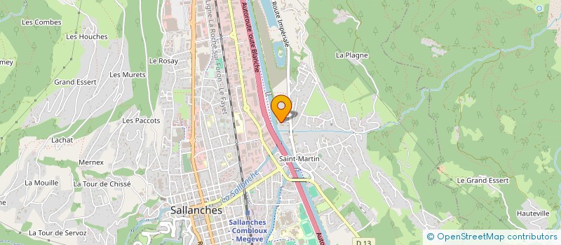 localisation de l'entreprise 919 096 875   SALLANCHES