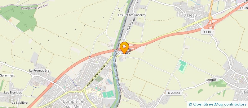 localisation de l'entreprise 919 098 988   SAINTE-SOULLE